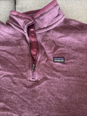 Patagonia women’s Half-Zip Sweater - Dusty Rose